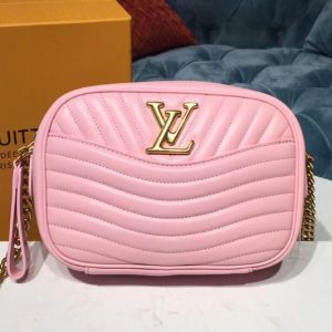Replica Louis Vuitton M53683 LV New Wave Camera Bag Smoothie Pink