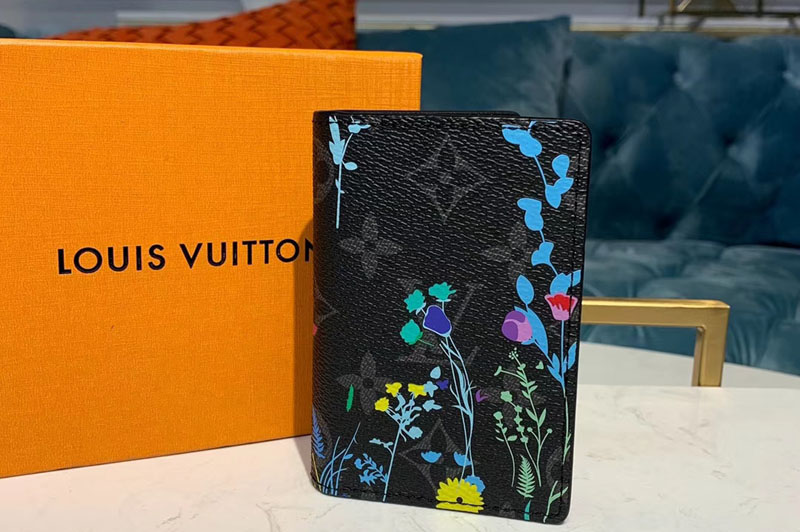 Louis Vuitton M61696 LV Pocket Organizer Wallet Monogram Eclipse Canvas –  iPerfectbags